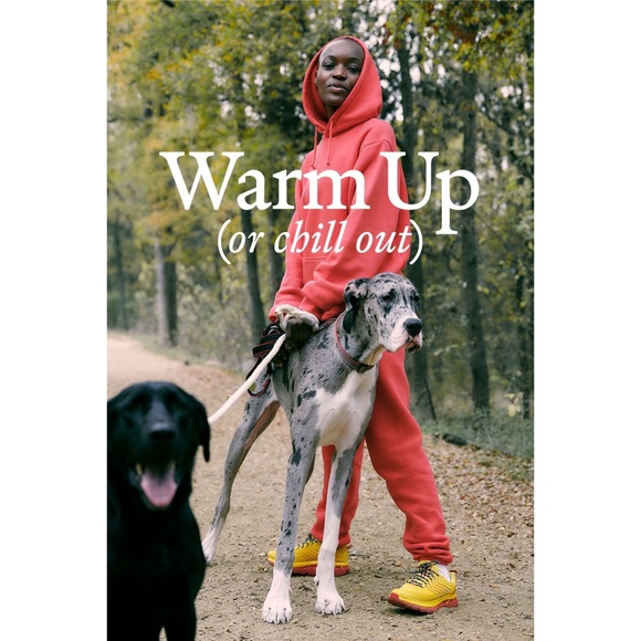 NWT Outdoor Voices Nimbus Sweatpants sz L Color Apple - Picture 2 of 9